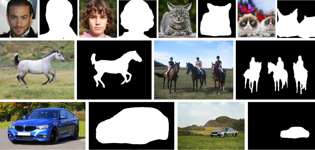 Teaser figure for Labels4Free: Unsupervised Segmentation using StyleGAN